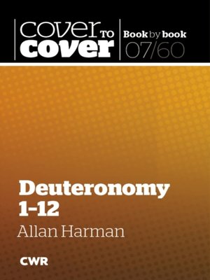 cover image of Deuteronomy 1-12